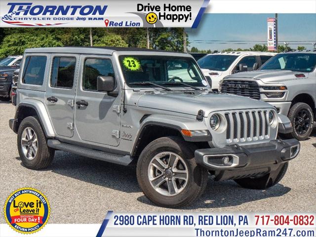 2023 Jeep Wrangler 4-Door Sahara 4x4 2023 Jeep Wrangler 4-Door Sahara 4x4