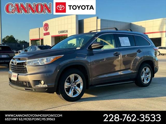 2016 Toyota Highlander Limited V6 for sale in Moss Point, MS