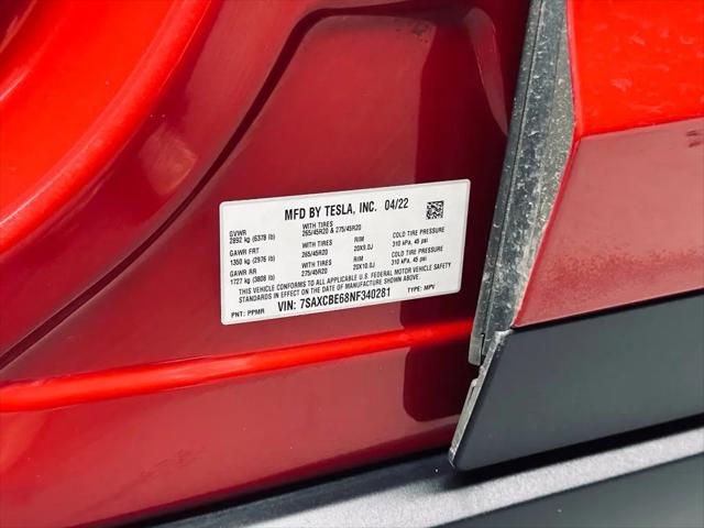 2022 Tesla Model X Plaid Tri Motor All-Wheel Drive