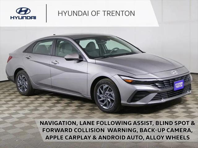 2024 Hyundai Elantra Hybrid Blue for sale in Ewing, NJ