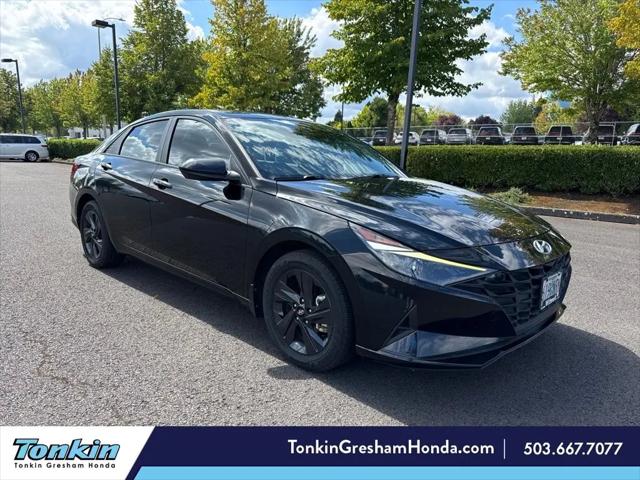 2022 Hyundai Elantra Hybrid Blue for sale in Troutdale, OR
