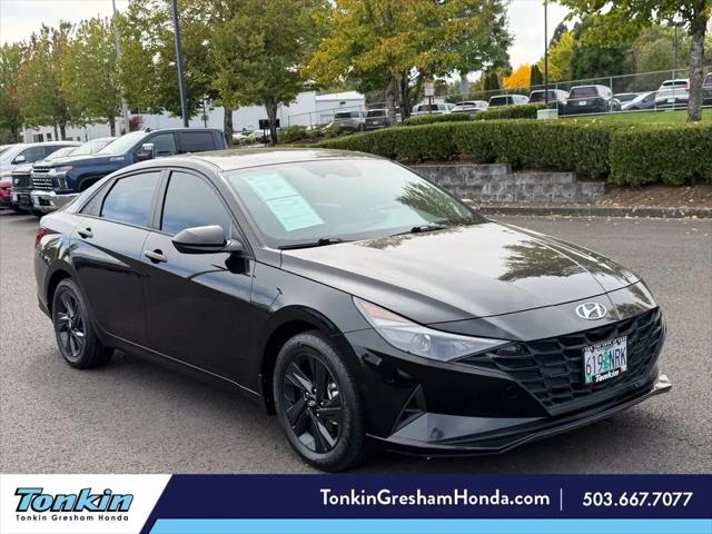 2022 Hyundai Elantra Hybrid Blue for sale in Troutdale, OR