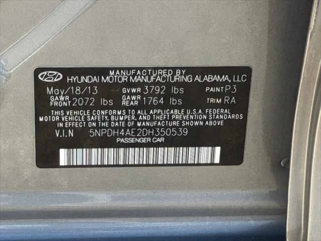 2013 Hyundai Elantra GLS