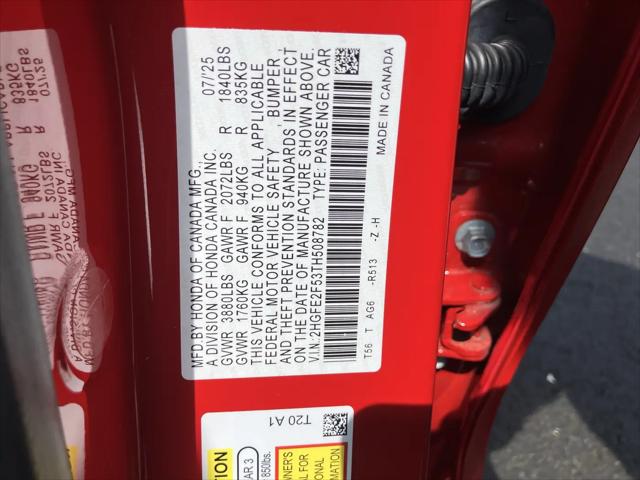 2026 Honda Civic Sport