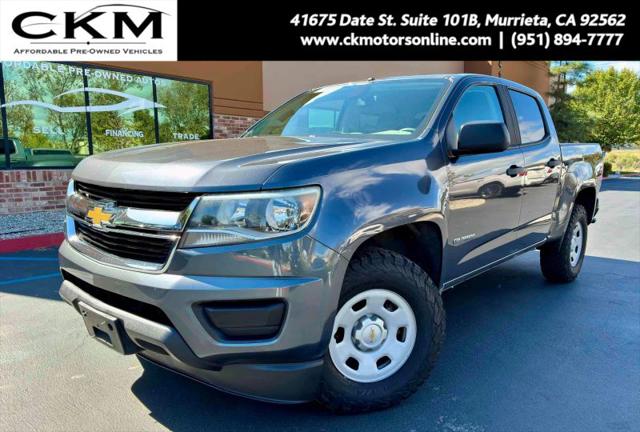 2017 Chevrolet Colorado WT for sale in Murrieta, CA