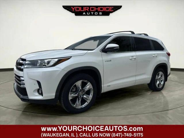 2019 Toyota Highlander Hybrid Limited Platinum for sale in Waukegan, IL