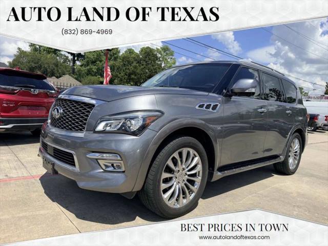 2015 INFINITI QX80 Base for sale in Cypress, TX