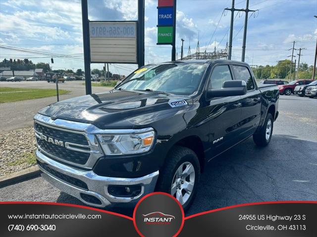 2022 Ram 1500 Big Horn Crew Cab 4x4 57 Box for sale near Circleville, OH