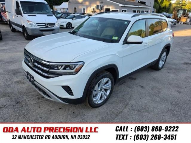 2021 Volkswagen Atlas 3.6L V6 SE w/Technology for sale in Auburn, NH