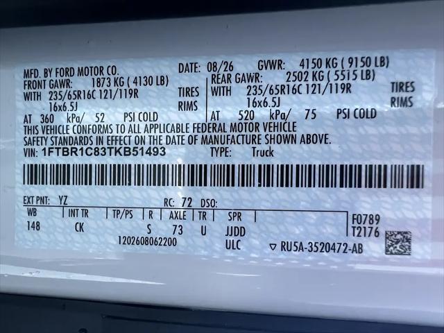 2026 Ford Transit Cargo Van T-250