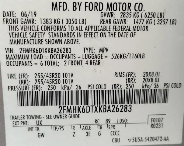 2019 Ford Flex Limited