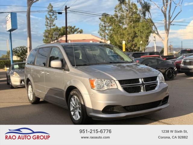 2016 Dodge Grand Caravan SXT for sale in Corona, CA