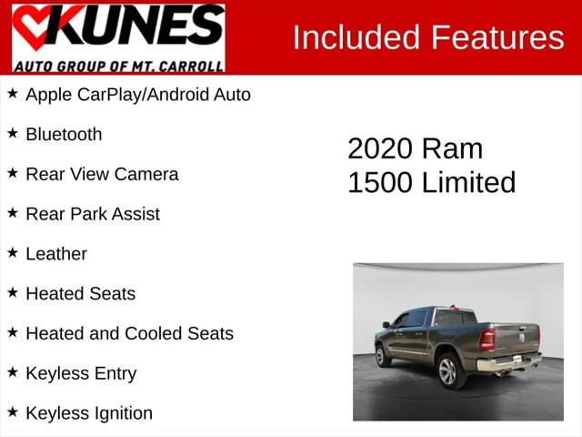 2020 Ram 1500 Limited Crew Cab 4x4 57 Box