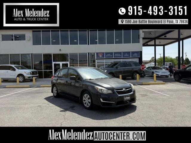 2015 Subaru Impreza 2.0i for sale in El Paso, TX
