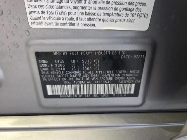 2011 Subaru Legacy 2.5i