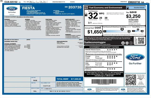 2014 Ford Fiesta SE