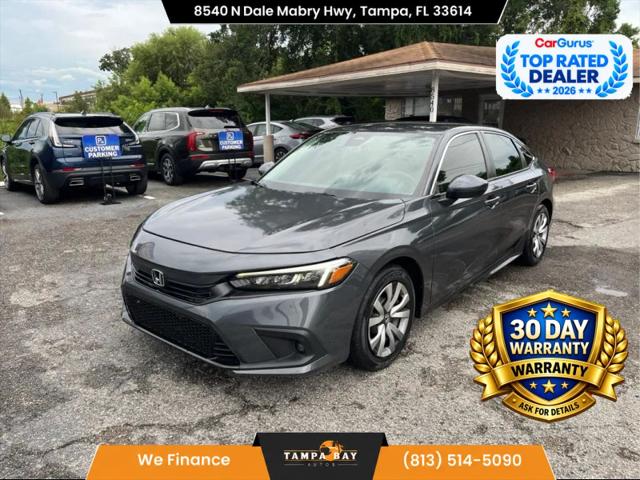 2022 Honda Civic LX for sale in Tampa, FL