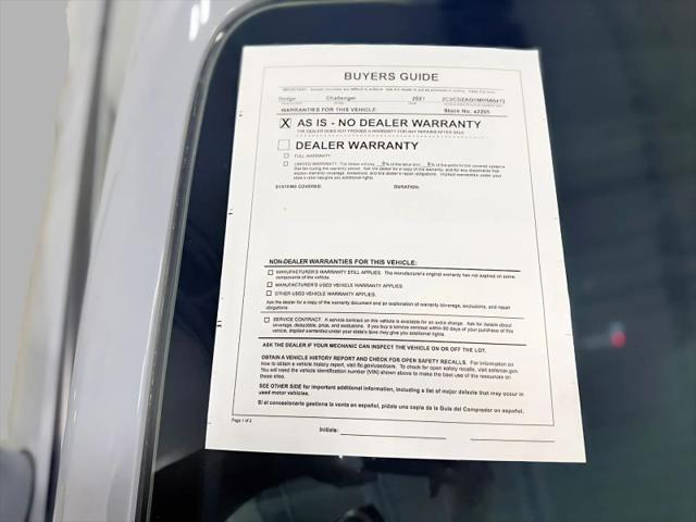2021 Dodge Challenger SXT