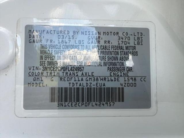 2015 Nissan Versa Note SV