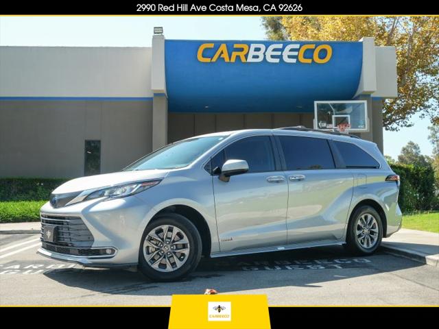 2021 Toyota Sienna XLE for sale in Costa Mesa, CA