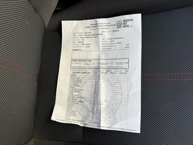 2012 Subaru Impreza WRX