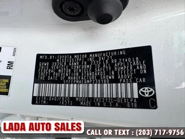2021 Toyota Corolla LE