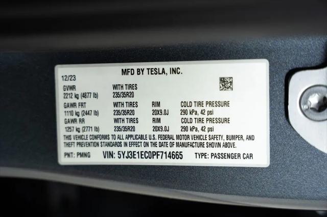 2023 Tesla Model 3 Performance Dual Motor All-Wheel Drive