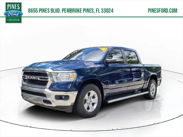 2021 Ram 1500 Big Horn Crew Cab 4x2 57 Box for sale in Pembroke Pines, FL