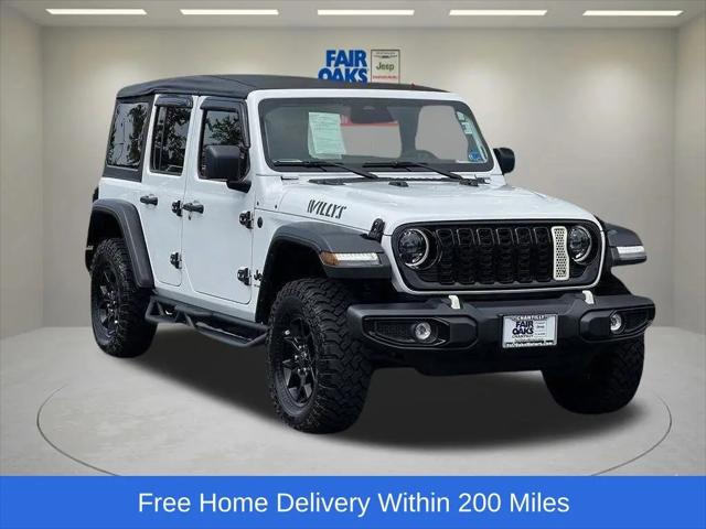 2025 Jeep Wrangler 4-Door Willys 4x4 for sale in Chantilly, VA