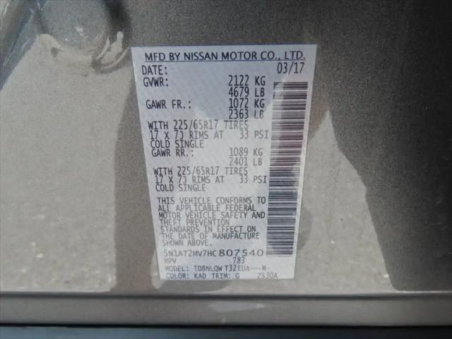 2017 Nissan Rogue SV