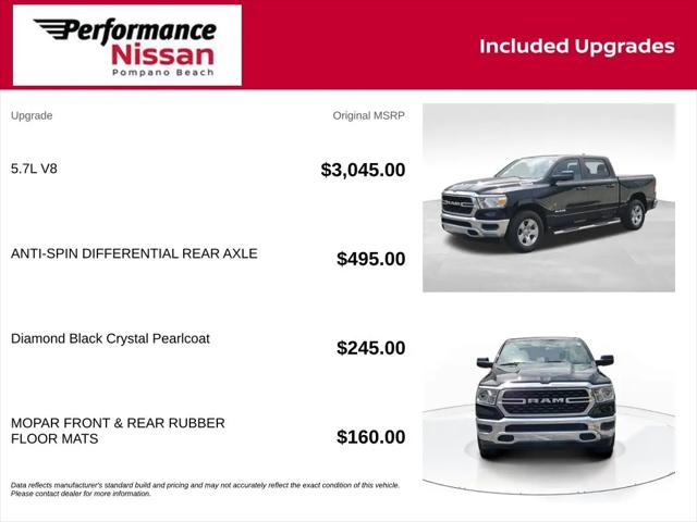 2024 Ram 1500 Big Horn Crew Cab 4x4 57 Box