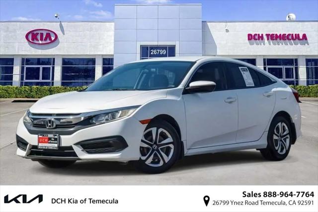 2016 Honda Civic LX for sale in Temecula, CA