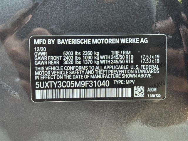 2021 BMW X3 sDrive30i