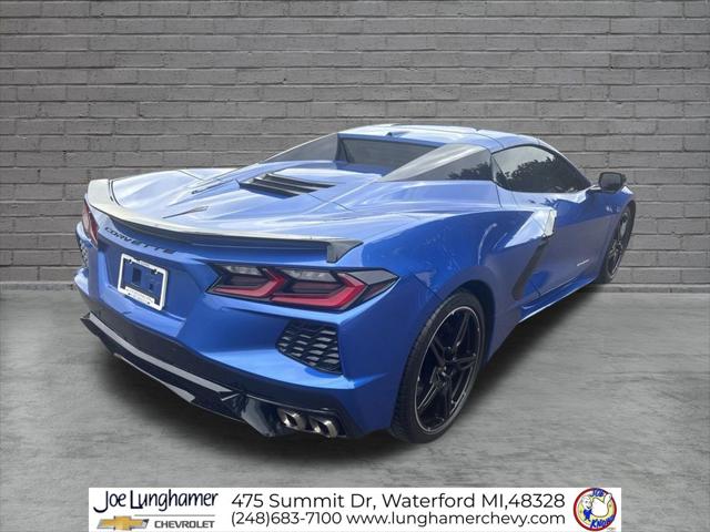 Used 2022 Chevrolet Corvette Stingray RWD Convertible 2LT For Sale in Waterford Twp, MI