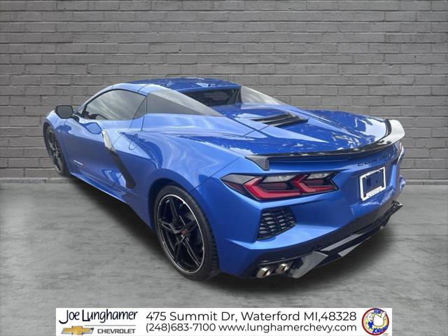 Used 2022 Chevrolet Corvette Stingray RWD Convertible 2LT For Sale in Waterford Twp, MI