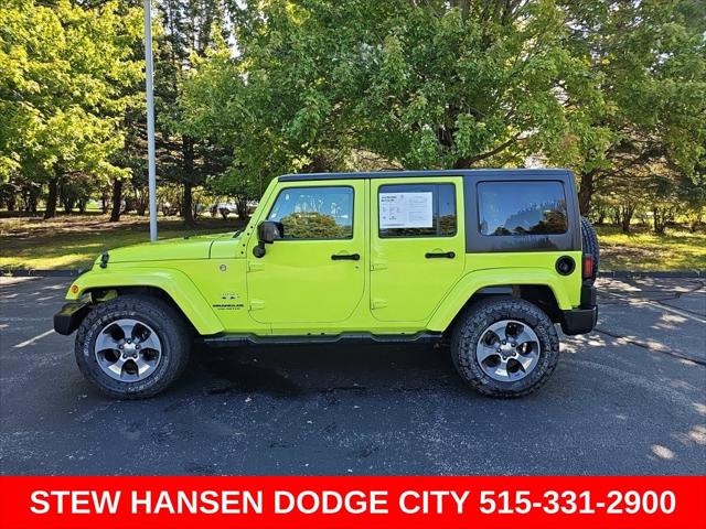 2017 Jeep Wrangler Unlimited Sahara 4x4 for sale in Urbandale, IA