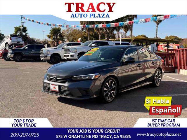 2022 Honda Civic EX for sale in Tracy, CA