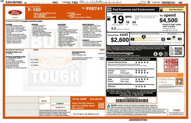 New 2026 Ford F-150 XL For Sale in Muscle Shoals, AL