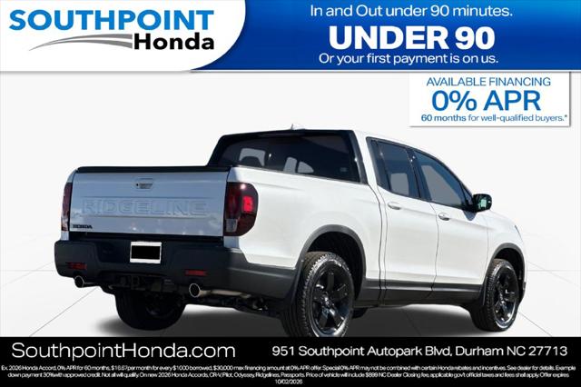2026 Honda Ridgeline Black Edition