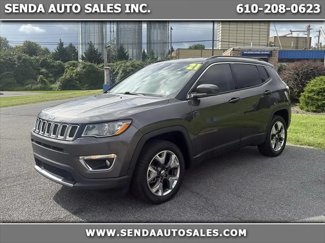 2021 Jeep Compass Limited 4x4 for sale in Reading, PA
