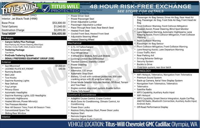 2026 GMC Canyon Denali, 4WD for sale in Olympia, WA