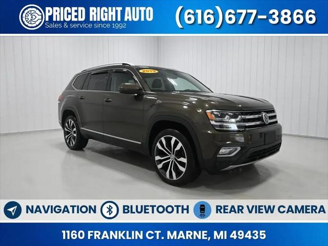 2019 Volkswagen Atlas 3.6L V6 SEL Premium for sale in Marne, MI