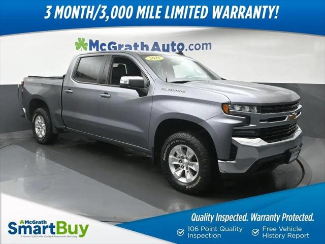 2021 Chevrolet Silverado 1500 4WD Crew Cab Short Bed LT for sale in Davenport, IA