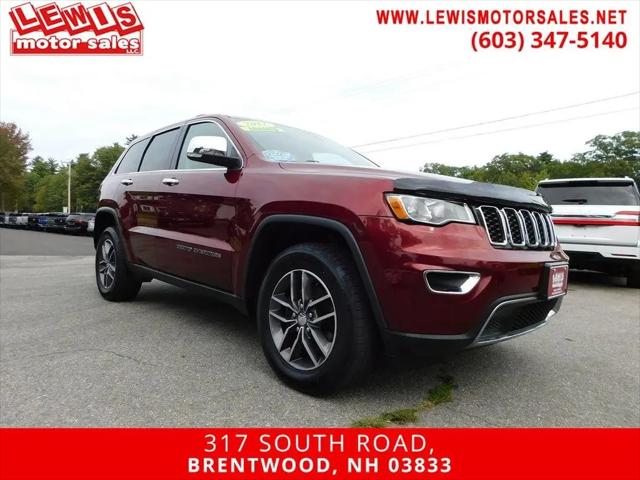2017 Jeep Grand Cherokee Limited 4x4 for sale in Brentwood, NH