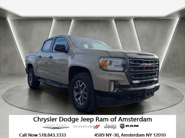 2021 GMC Canyon 4WD Crew Cab Short Box AT4 - Cloth for sale in Amsterdam, NY