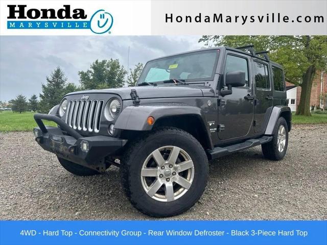 2016 Jeep Wrangler Unlimited Sahara for sale in Marysville, OH