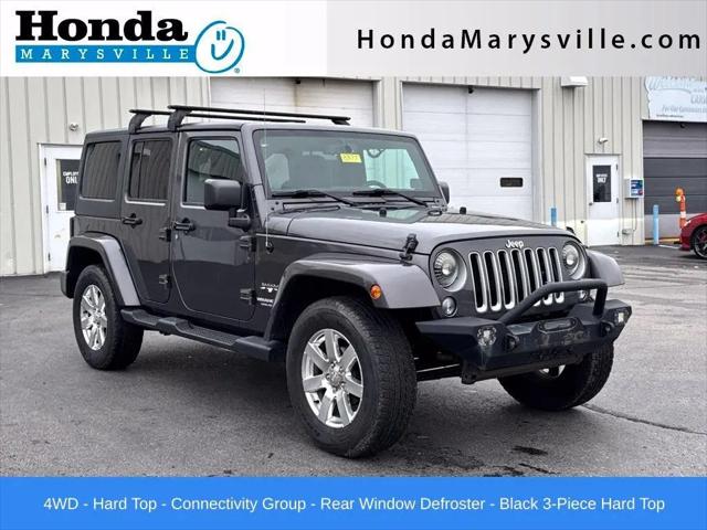 2016 Jeep Wrangler Unlimited Sahara for sale in Marysville, OH