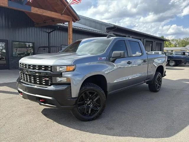 2021 Chevrolet Silverado 1500 4WD Crew Cab Standard Bed Custom Trail Boss for sale in Gallipolis, OH