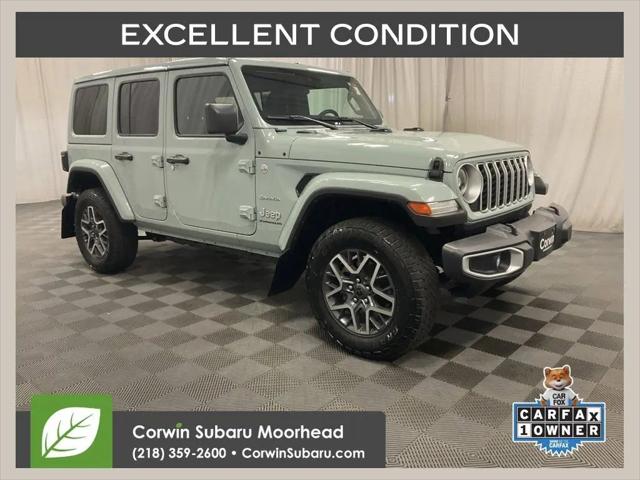 2024 Jeep Wrangler 4-Door Sahara 4x4 for sale in Moorhead, MN