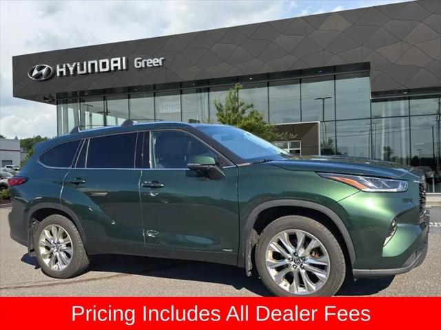 2023 Toyota Highlander Hybrid Limited for sale in Greer, SC